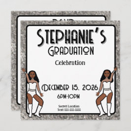 Sweetheart White Silver Dancer: #1 招待状