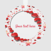 Sweetheartsの写真と文字 オーナメント (裏面)