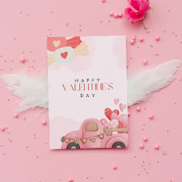 Sweetheart's Delivery Valentine'sはがき ポストカード
