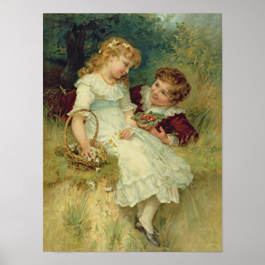 Sweethearts, from the Pears Annual, 1905 ポスター (正面)