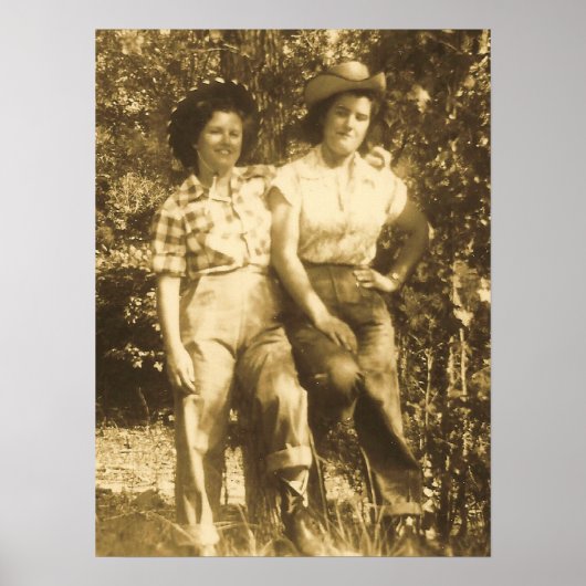 SWEETHEARTS OF THE RODEO POSTER PRINT ポスター (正面)