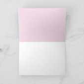 Sweetheart's Pink Dog House Greeting Card カード (内部)