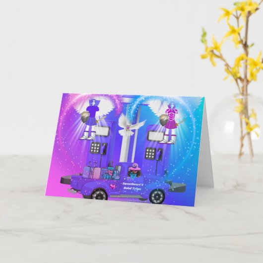 Sweetheart's Road Trips Greeting Card カード (黄色い花)