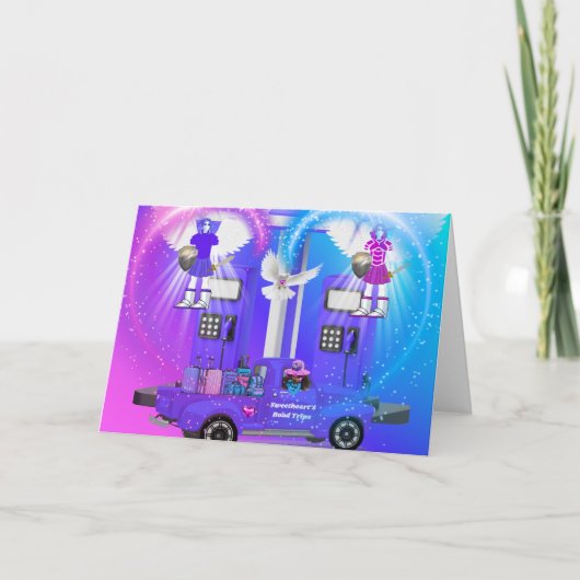 Sweetheart's Road Trips Greeting Card カード (正面)