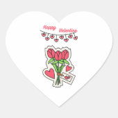 Sweetheart's Secret: A Heartful Valentine's Day ハートシール (正面)