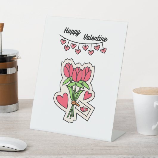 Sweetheart's Secret: A Heartful Valentine's Day 台座サイン (インサイチュ)