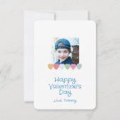 Sweethearts Valentine's Day写真教室カード サンキューカード (正面)