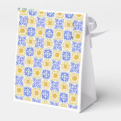 Sweetie Ciao Baby Watercolor Citrus Yellow Lemons フェイバーボックス (裏面サイド)