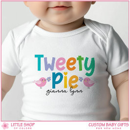 Sweetie Pie オリジナルネーム ベビーボディスーツ