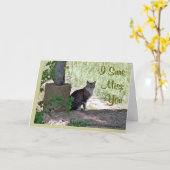 SweetiePie-MissYou-anyカスタマイズ大事な行事 カード (黄色い花)