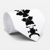 SweetKitten著インクしみのタイ ネクタイ (ロール)