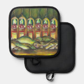 SweetMeat 鍋敷き (正面/裏面)