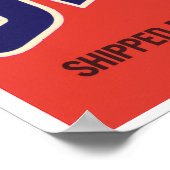 Sweetmex Oranges Weslaco Texas Mexico Vintage ポスター (角)