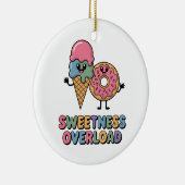 Sweetness Overload | Donut & Ice Cream Kids セラミックオーナメント (右)