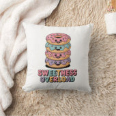 Sweetness Overload | Donut Kids クッション (ブランケット)