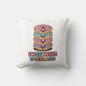 Sweetness Overload | Donut Kids クッション (正面)