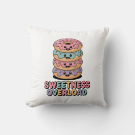 Sweetness Overload | Donut Kids クッション