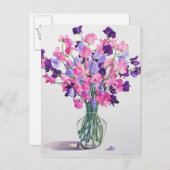 Sweetpeas 2007 ポストカード (正面/裏面)