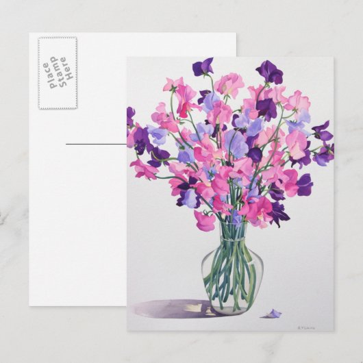 Sweetpeas 2007 ポストカード (正面/裏面)