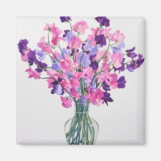 Sweetpeas 2007 マグネット (正面)