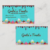 Sweets and Treats Candy名刺 名刺 (正面/裏面)