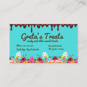 Sweets and Treats Candy名刺 名刺