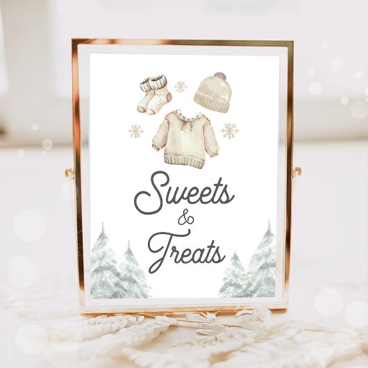 Sweets and Treats Winter Baby It's Cold Outside ポスター