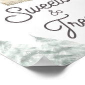 Sweets and Treats Winter Baby It's Cold Outside ポスター (角)