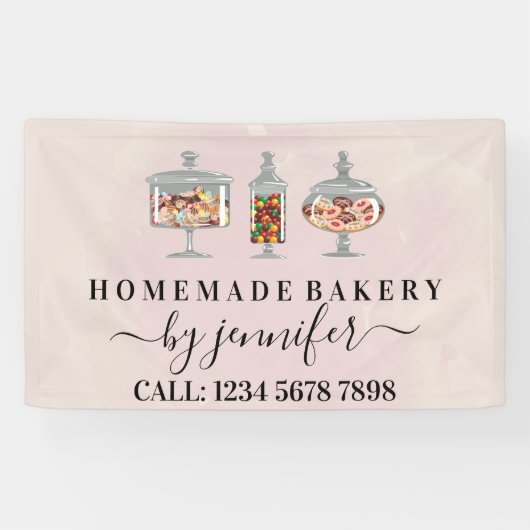 Sweets Treats Chocolate Candy Bakeries Display 横断幕 (横)