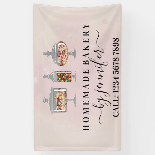 Sweets Treats Chocolate Candy Bakeries Display 横断幕 (縦)