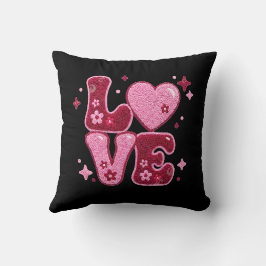 SweetStitch Love  クッション (裏面)