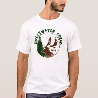 Sweetwaterの入り江のヴィンテージのスタイルのティー Tシャツ