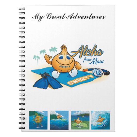 Sweetyonionの写真の本 ノートブック (正面)