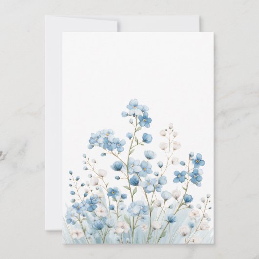 Swet Silly Goose Reading Baby Shower Invitation 招待状 (裏面)