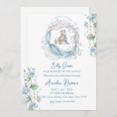 Swet Silly Goose Reading Baby Shower Invitation 招待状 (正面/裏面)