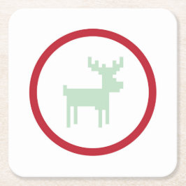 Sweterの天候の紙のコースター スクエアペーパーコースター