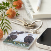 SWFLイーグルカムキーチェーン キーホルダー (正面右)