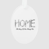 SWFL Bald Eagle Who Is That Handsome Eagle, E9 オーナメント (裏面)