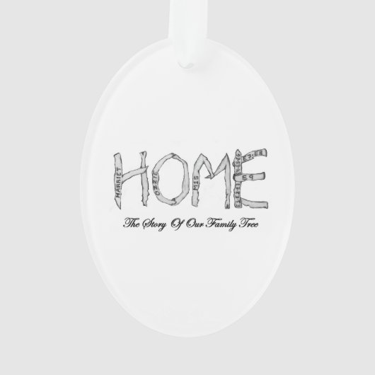 SWFL Bald Eagle Who Is That Handsome Eagle, E9 オーナメント (裏面)