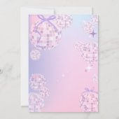 Swift – 私のインスパイア誕生日の誕生日の招待 招待状 (裏面)