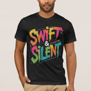 Swift & Graffiti静かスタイルTシャツアーバンはっきりしたバン Tシャツ