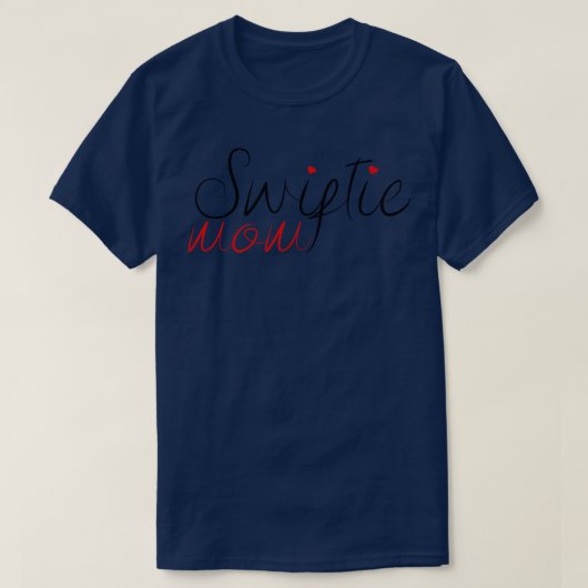 Swift Mom Red T-shirt 2 Tシャツ (デザイン正面)
