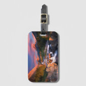 Swiftcurrentの入り江上の日の出 ラゲッジタグ (正面縦)