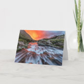 Swiftcurrent Falls | Glacier National Park Montana カード (正面)