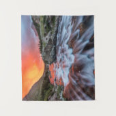 Swiftcurrent Falls | Glacier National Park Montana タペストリー (正面)