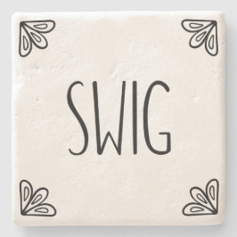 SWIG -石コースター ストーンコースター