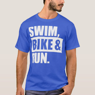 Swim Bike Run Triathlon 4 Tシャツ
