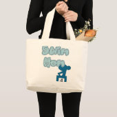 SWIM MOMトートバッグ ラージトートバッグ (正面(商品))