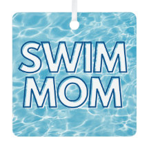 Swim Mom Christmas Ornament