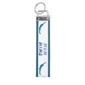 Swim Mom's Wrist Keychain リストバンドキーホルダー (鍵トップ)